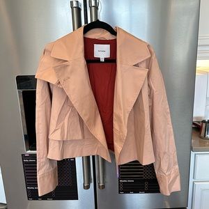 Euc cuyana cropped trench coat